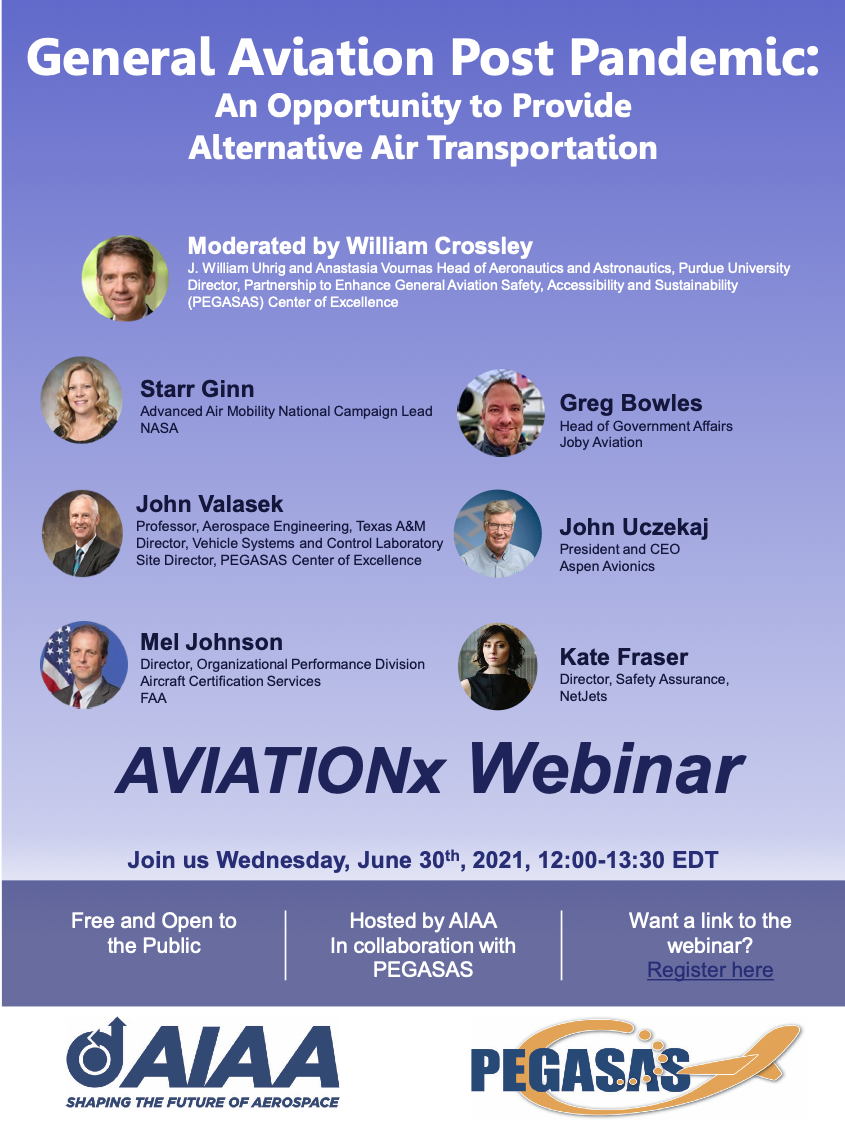AIAA - PEGASAS Collaborative Webinar