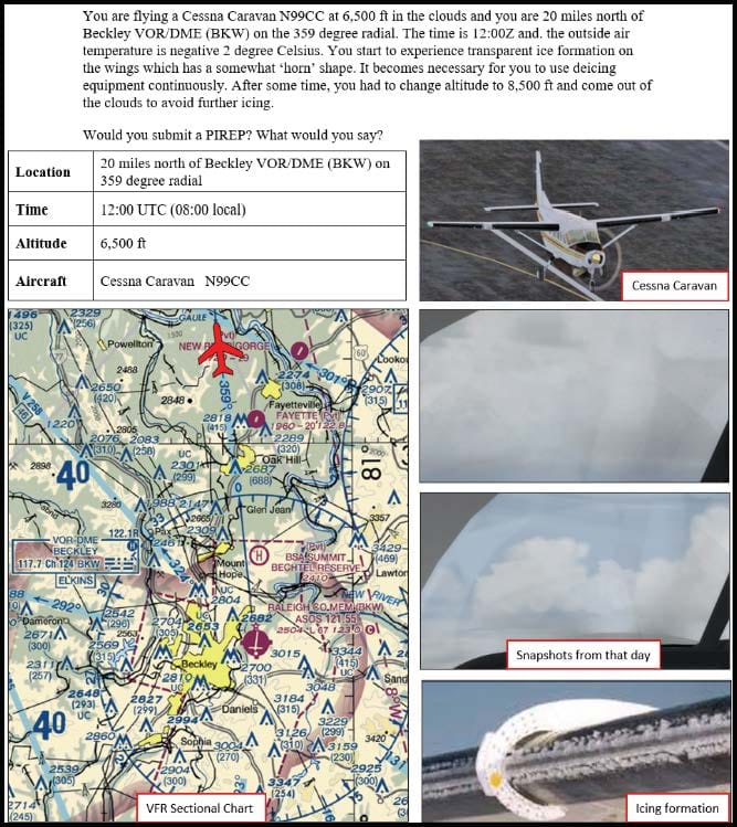 Enhancing General Aviation Flight Safety with PIREPS